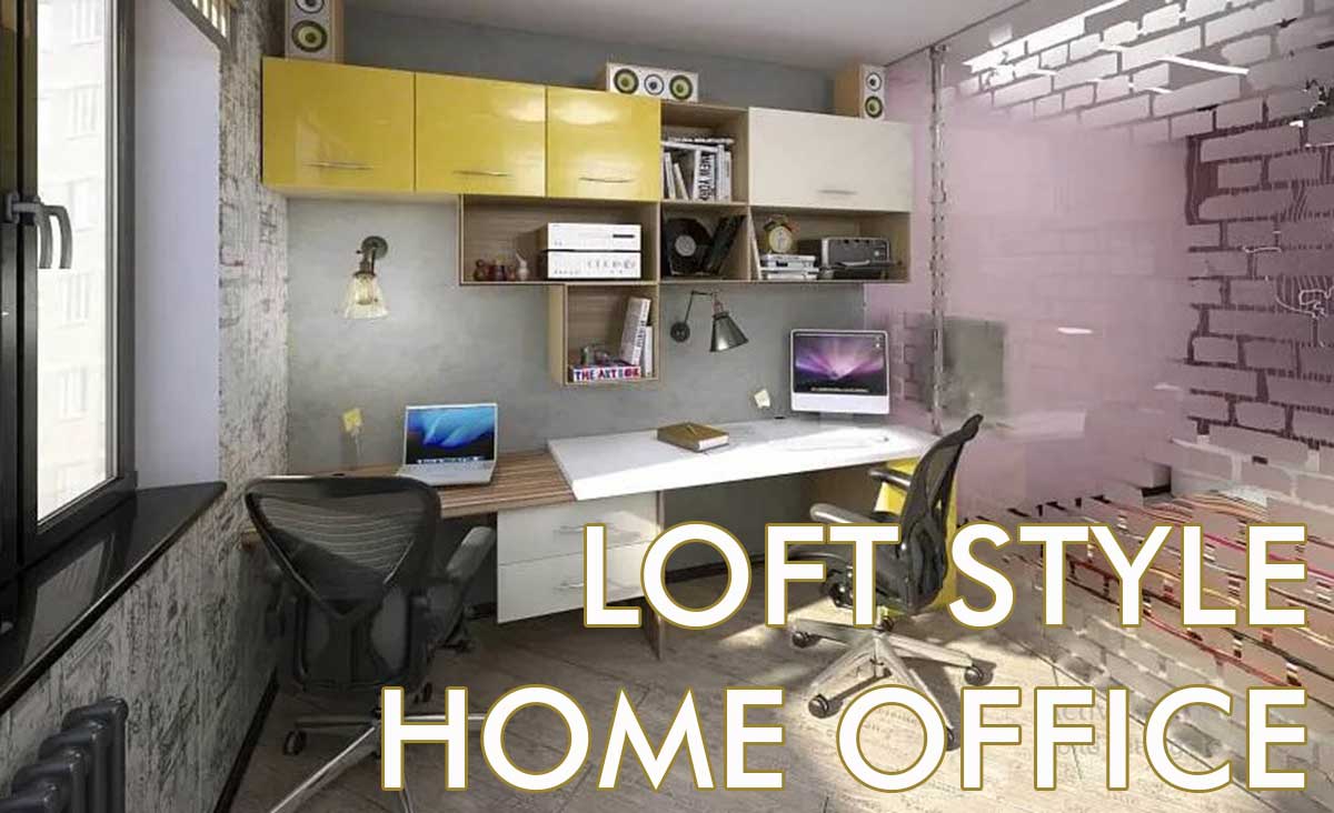 Loft Style Home Office