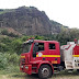 Corpo de Bombeiros de Leopoldina resgata corpo de homem que caiu do Morro do Cruzeiro