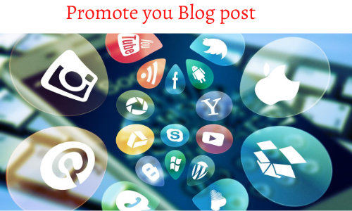 Promote you Blog post
