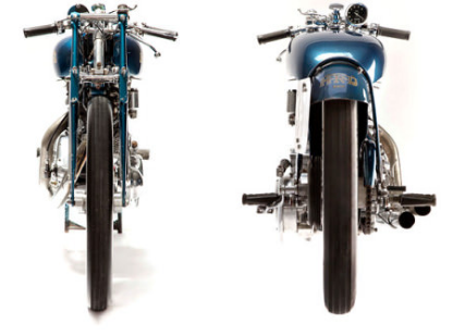 The History Of MOTORCYCLE: THE ‘BLUE BIKE’ VINCENT 