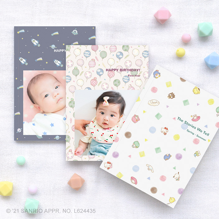 優しい水彩タッチのキャラクターが表紙に Sanrio Babyのフォトブック ブログ フォトブック フォトアルバム Tolot