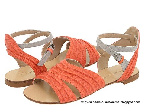 Sandale cuir homme:FL675227