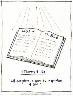 Scripture Melodies: Coloring pages