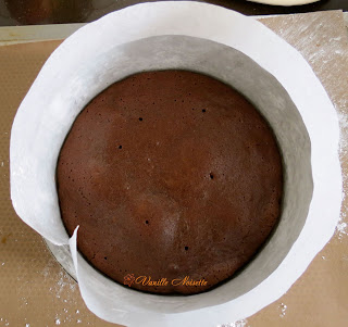 Gâteau mousse au chocolat préparation