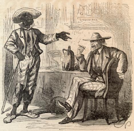 Harper's Weekly Slave Cartoon ca 1863