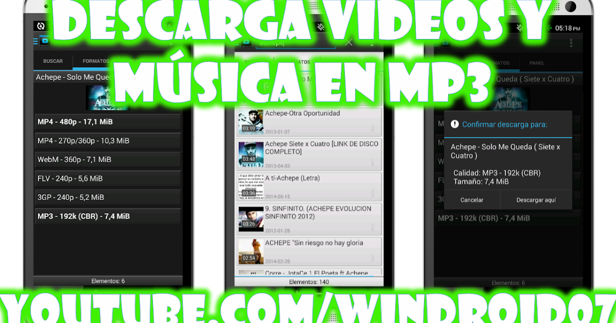 Youtube Downloader v4.4.2 Apk [Descarga Videos y Musica en 