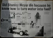 The man who invented water as fuel died suddenly in a restaurant?