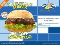 Brothers Burger Summer Special (April 15 only!)