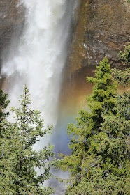 rainbow, waterfall, Yellowstone, http://bec4-beyondthepicketfence.blogspot.com/2016/05/work-hard-play-hard.html