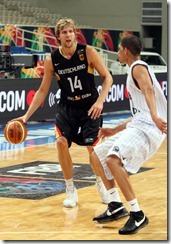 Dirk Nowitzki Jeff Xavier Cape Verde v Germany PGc_W_DU27Sl