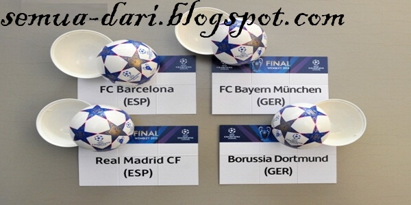 Hasil Drawing Semi-Final Liga Champions 2012/2013 | Jitu Terbaru 2013