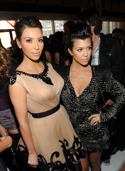 kim kardashian 2011 fashion. Kim Kardashian and Kourtney