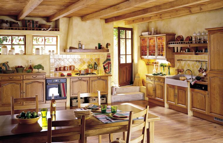 Warm Country Kitchen Collection - Home Designs