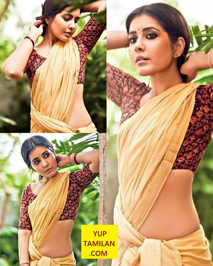 Rashi Khanna Hot and Spicy Saree Pictures in HD