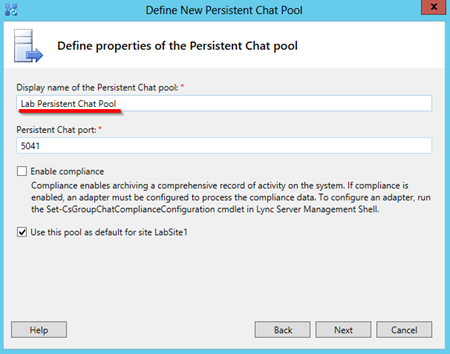 name of chat pool