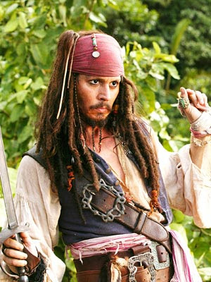 johnny depp pirates of the caribbean. Johnny Depp in Pirates of