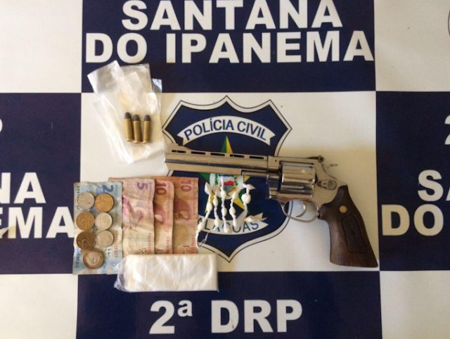 PC prende acusado de tráfico de drogas em Santana do Ipanema