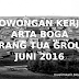 LOWONGAN KERJA ARTA BOGA (ORANG TUA GROUP) JUNI 2016