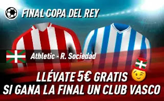 sportium promo Copa Athletic vs Real Sociedad 3-4-2021