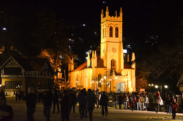 Christ Church Shimla Night Shot