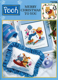 Pooh Merry Christmas To You Cross Stitch Book