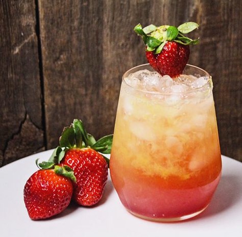 Strawberry Screwdriver #drink #vodka