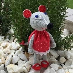 ratita amigurumi patrón gratis