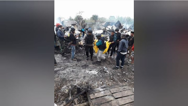 32 Bangunan Warga Terbakar, 1 Orang Meninggal Dunia dalam Kericuhan di Dogiyai