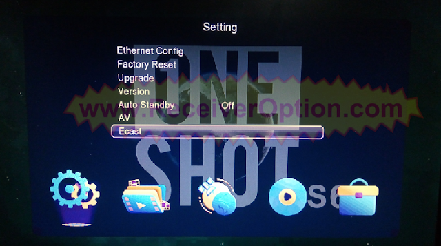 ONE SHOT S6W 1506TV NEW SOFTWARE WITH ECAST & ACTIVEX OPTION