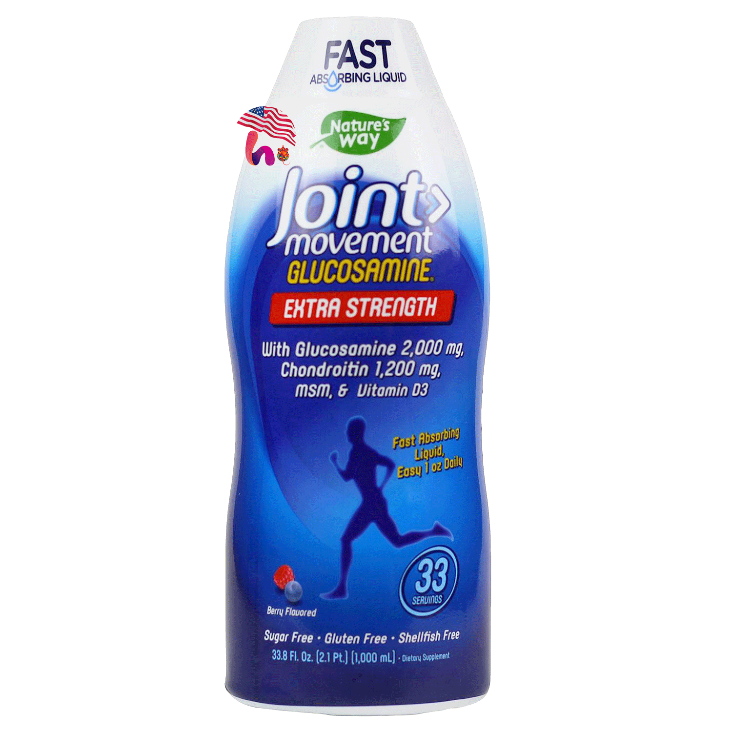 Glucosamine Nước 1000ml Của Mỹ - Joint Movement Liquid Glucosamine