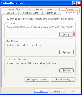 System Properties - Cara Upgrade RAM PC Gratis Tanpa Bayar