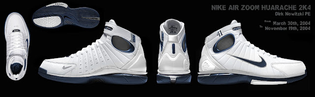 Nike Air Zoom Huarache 2k4 Dirk Nowitzki PE