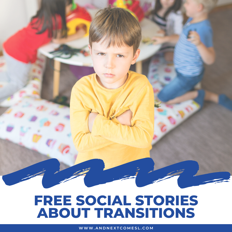 Free Printable Social Stories For Transitions