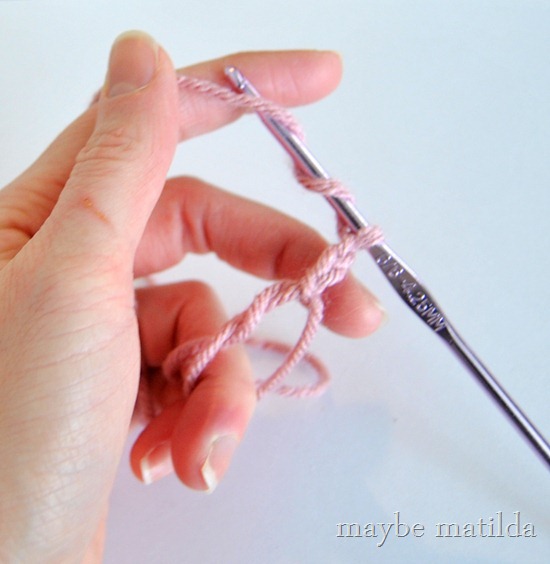 Crochet heart step-by-step