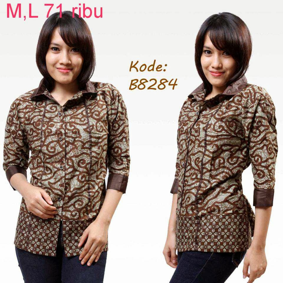 Macam Macam Model  Baju  Batik  Wanita  Model  Baju  Batik 