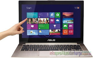 Harga ASUS Zenbook Prime Touch UX31A Laptop Terbaru 2012