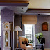 Sweet Art-Deco Apartment with Violet Theme in All Parts of the Room