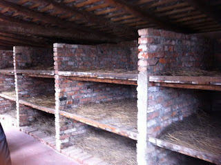 Sleeping quarters in Auschwitz