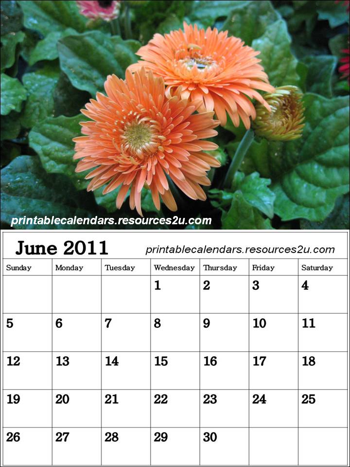 blank calendar 2011 june. Free Calendar 2011 June to