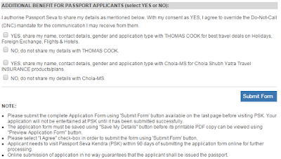 Step8: Apply for Fresh Passport\Re-issue Passport Online image 2