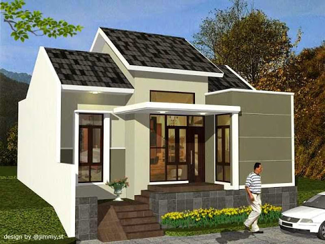 gambar rumah minimalis satu lantai