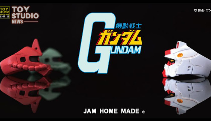  [潮生活] JAM HOME MADE ╳《機動戰士鋼彈》疑似「作畫崩壞」手工上色聯名飾品系列