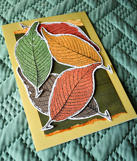 Autumn handmade card idea paper craft inspiration