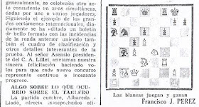 Crónica de Francisco J. Pérez en El Noticiero Universal sobre el III Torneo Nacional de Ajedrez de La Pobla de Lillet 1957 (3)