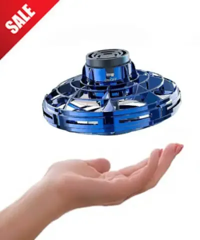 UFO Shape Flyign Spinner Drone Toy for kids