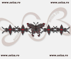 bracelet tattoo design / butterfly tattoo design