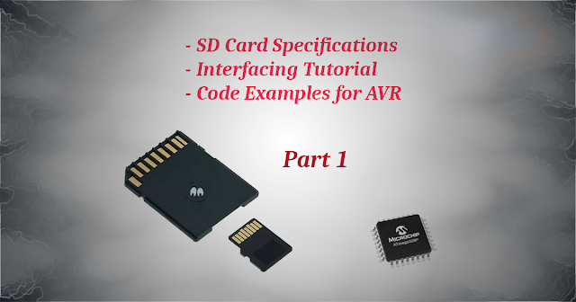 SD card tutorial - Interfacing an SD card with a microcontroller over SPI (part 1 of 2)