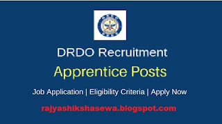 Graduate Apprentices Posts In DRDO-DEBEL Recruitment 2019