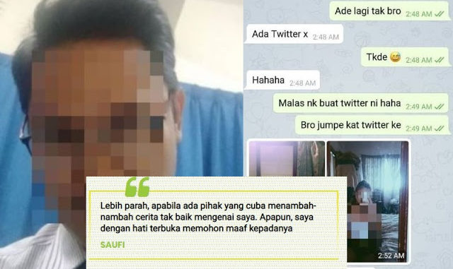 Guru 'gatal' tampil buat penjelasan curi sebar foto gadis di media sosial