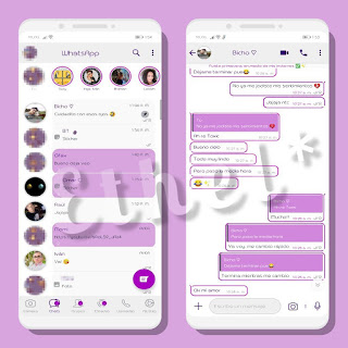 Simple Purple Theme For YOWhatsApp & Yx WhatsApp By Ethel